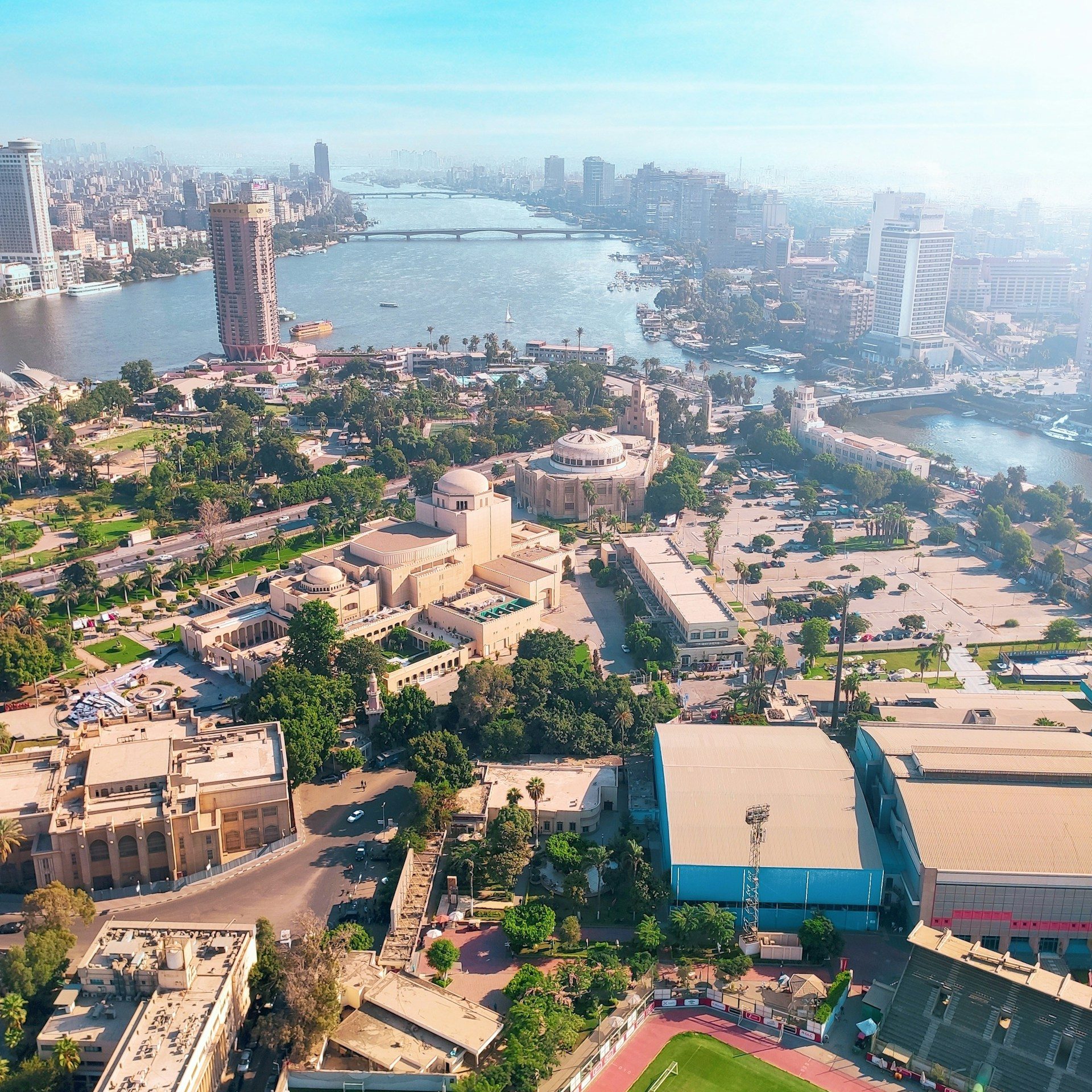 aerial view of city buildings during daytime